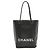 Bolsa Chanel Essential Tote PM Small Preto Branco