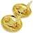 Orecchini Chanel Coco Mark Button D'oro  - vista 5