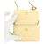Borsa a tracolla Chanel Mini Matelassé Chain Giallo - vista 5