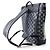 Borsa Louis Vuitton Monogram Savannah Steamer Nero - vista 2