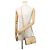 Mini borsa a tracolla The Classic in pelle Bottega Veneta Beige - vista 5