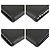 Chanel Coco Mark Black Leather Key Case - view 6