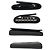Chanel Coco Mark Black Leather Key Case - view 8