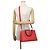 Borsa Louis Vuitton Epi Cléber PM Rosso Blu navy - vista 5