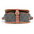 Céline Borsa a tracolla Celine Medium Folco Triomphe Marrone  - vista 3