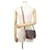 Céline Borsa a tracolla Celine Medium Folco Triomphe Marrone  - vista 4