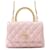 Borsa Chanel Coco Handle Rosa Pelle