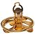 Orecchini Chanel Gold CC placcati oro con perle finte rotonde e fiocco a clip D'oro - vista 3