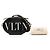 Borsa a tracolla Valentino Black Calfskin Rockstud VLTN Oval Nero - vista 7