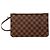 Pochette Louis Vuitton Damier Ebene Marrón Neverfull MM Castaño