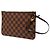 Pochette Louis Vuitton Damier Ebene Marrón Neverfull MM Castaño - vista 2
