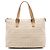 Fendi Zucchino Canvas Tote in Beige