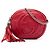 Gucci Red Mini Pebbled Calfskin Soho Chain Crossbody Rosso