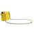 Borsa Classic Chain in pelle di vitello Baby Chevron Monogram giallo Saint Laurent - vista 2