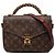 Pochette Metis Louis Vuitton Marrone Monogramma Intrecciato