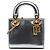 Lady Dior Mini in vernice metallizzato argento Dior