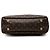Louis Vuitton Brown Monogram Pallas Shopper Marrone - vista 3