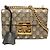 Gucci Beige Small GG Supreme Bee Padlock Crossbody
