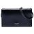 Bolsa transversal Saint Laurent em couro liso preto