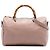 Bolso Boston Gucci Brown Medium Calfskin Bamboo Shopper Castaño Carne