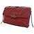 Chanel Red CC Quilted Calfskin Double Stitch Hamptons Flap Rosso - vista 3
