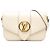 Louis Vuitton Borsa LV Pont 9 Soft MM in pelle di vitello bianca Bianco Crudo