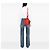 Bolso Hammock LOEWE en piel de becerro rojo Small Roja - vista 7