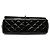 Chanel Black Jumbo Classic Patent Double Flap Nero - vista 3