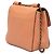 Chloé Elsie Crossbody in pelle arancione, piccola Pesca - vista 2