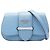 Prada Blu Mini Saffiano Sidonie Crossbody