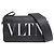 Borsa a tracolla VLTN in pelle nera Valentino Nero
