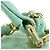 Vanity Case Chanel Green Small CC Caviar con Manico e Catena Verde Verde chiaro - vista 14