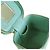 Vanity Case Chanel Green Small CC Caviar con Manico e Catena Verde Verde chiaro - vista 4
