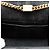 Borsa a tracolla Kate Tassel Small Black Patent Monogram Saint Laurent Nero - vista 4