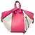 Borsa Hammock LOEWE Pink Small Bicolor in pelle di vitello Rosa