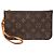 Pochette Louis Vuitton Neverfull PM Marrón Monogram Castaño