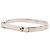 Bracciale Louis Vuitton in ottone argentato con chiusura a cerniera Argento - vista 2