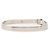 Bracciale Louis Vuitton in ottone argentato con chiusura a cerniera Argento - vista 3
