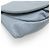 Borsa a tracolla con catena portafoglio Chanel Half Moon Coco Mark Blu chiaro - vista 4