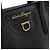 Gancini Borsa a mano in pelle nera Salvatore Ferragamo Nero - vista 6