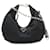 Prada Triangle Chain Schultertasche Schwarz