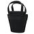 Borsa a secchiello Vara Ribbon Salvatore Ferragamo Nero - vista 3