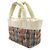 Borsa Tote Chanel Coco Cocoon Small Bianco Multicolore Arancione - vista 3