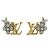Orecchini a lobo placcati in oro Louis Vuitton Argento D'oro - vista 2