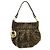 Fendi Handtasche Zucca Muster Braun Schwarz