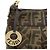 Fendi Handtasche Zucca Muster Braun Schwarz - Ansicht 8
