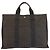 Hermès Borsa Tote Hermes Herline MM Gray Marrone