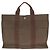 Hermès Borsa Tote Hermes Herline MM Marrone - vista 2