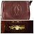 Borsa a tracolla in pelle bordeaux Cartier Must Line Bordò - vista 4