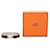 Hermès Pulseira rígida de esmalte Hermes Click H TGM Logo Preto Prata  - vista 6